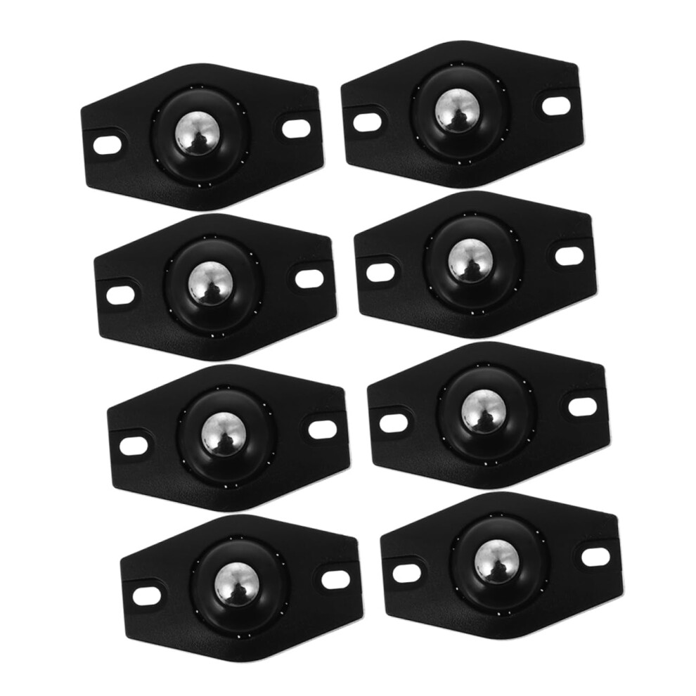 8Pcs Self Adhesive Mini Swivel Caster Wheels 360 Smooth Rolling Heavy Duty For Furniture And Cabinets 9174973290391