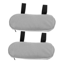Office Chair Armrest Pads Memory Foam Support 2pcs Ergonomic Cushions for Gaming Chairs Multi‑Color