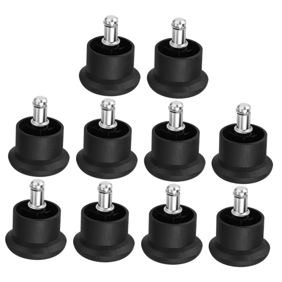 Office Chair Bell Glides 10 Pack Casters Floor Protectors For Carpet And Hardwood 9169991374185