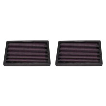 2X Motorcycle Air Filter for 250/250R/300 Abs Z300 Ninja250 Ninja250R Ninja300 Ex300
