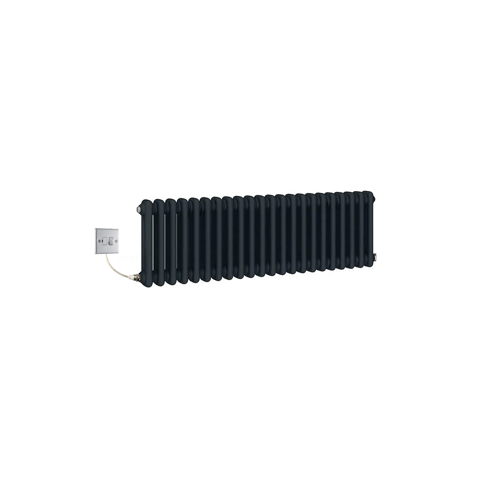 (1190Mm) Traditional Anthracite 2 Column Electric Radiators 300Mm High 5065000319229