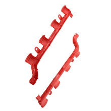 2X 06F971824C Ignition Coil Pack Wiring Harness Conduit for A1/A3/A4/A6/TT Ignition Coil Wiring Connector Red