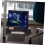 CPU Tower Stand with Wheels Adjustable Height 360 Rolling Black Base for Desktop Home Office 3
