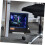 CPU Tower Stand with Wheels Adjustable Height 360 Rolling Black Base for Desktop Home Office 4