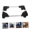 CPU Tower Stand with Wheels Adjustable Height 360 Rolling Black Base for Desktop Home Office 5
