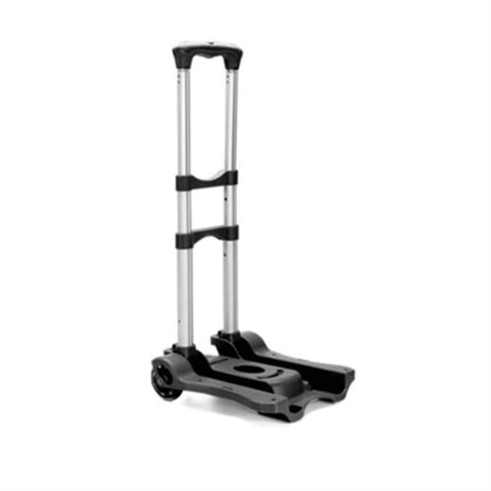 Heavy Duty Folding Hand Truck Dolly Luggage Cart For Travel Shopping, Smooth Wheels, Color 01 9073542461883