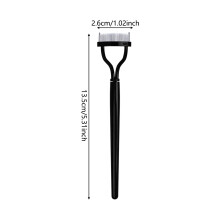 (Black) Steel Tooth Brow Comb & Lash Brush
