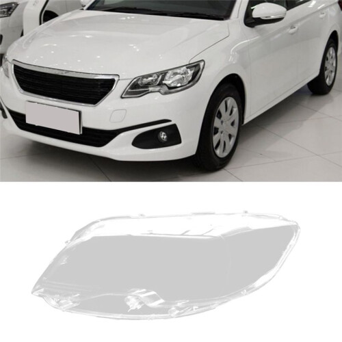Car Headlight Shell Lamp Shade Transparente Lente Capa Farol Capa para  301 2017-2019 Esquerda 1