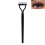 (Black) Steel Tooth Brow Comb & Lash Brush 3