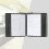 Document Display Panel A4 20Page Flip Reference Organizer, WallMount Dual Mode Desktop System for Office 5