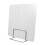 White Desk Divider Privacy Panel for Office and Classroom – Durable Compact Desktop Partition Shield 1