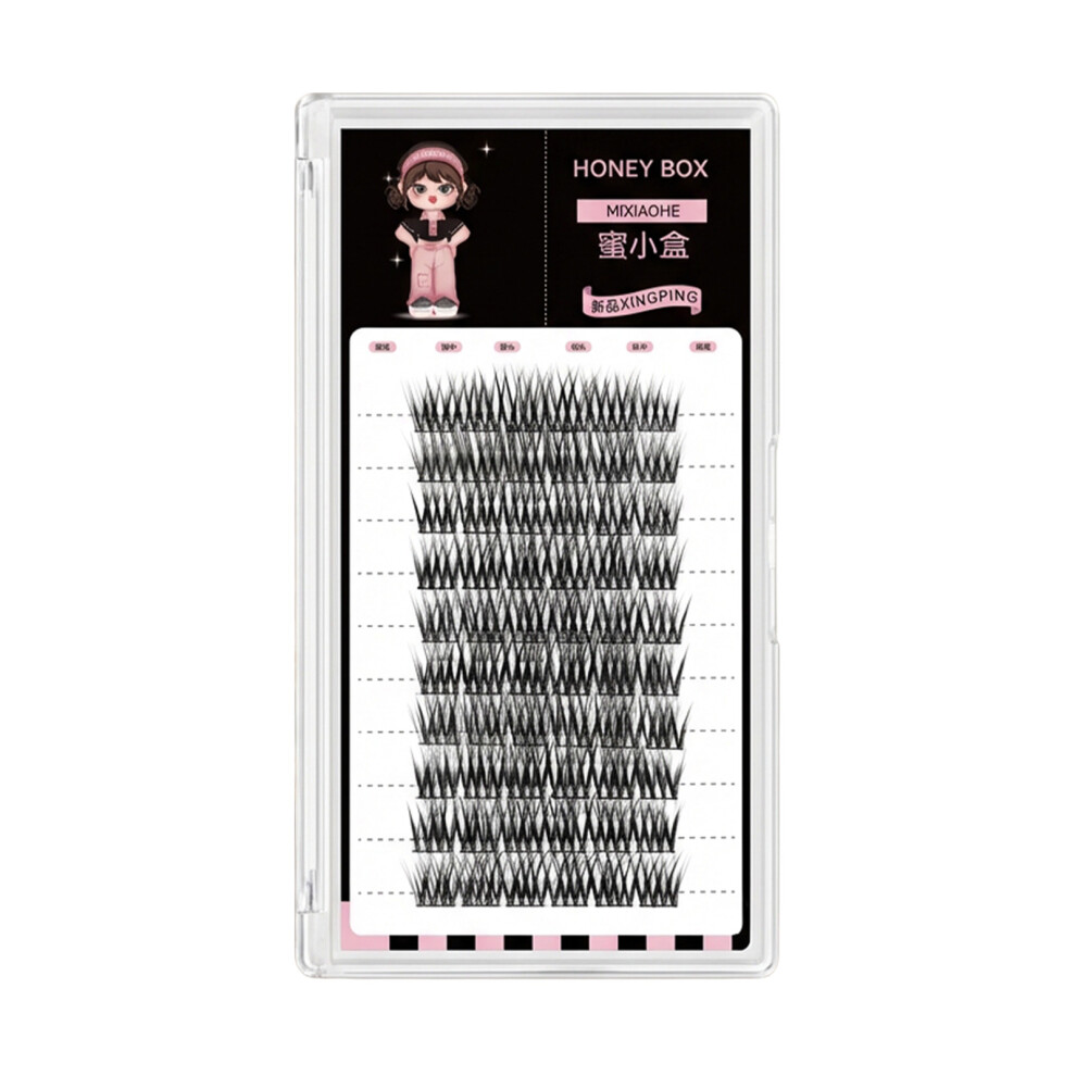 Reach-Tools (Mxh251 02) Natural C Curl Lashes, Thin Black Stem