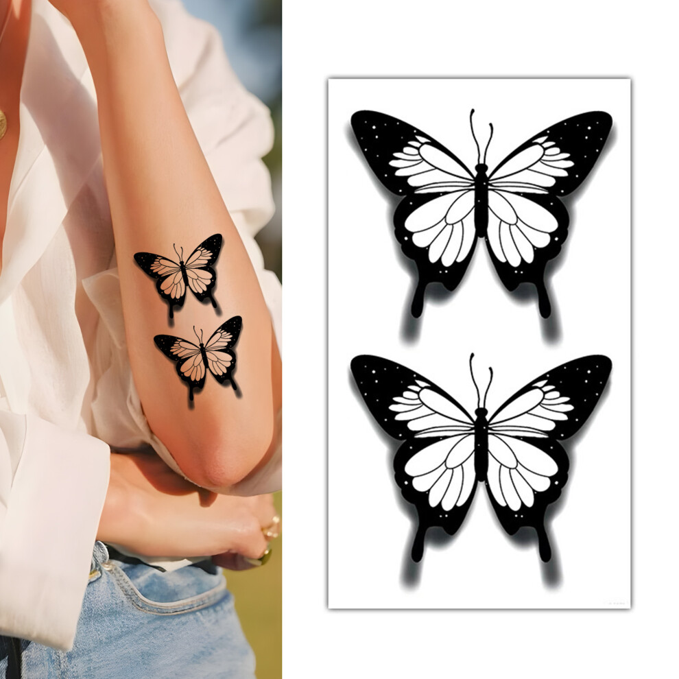Reach-Tools (K490) Floral Temporary Tattoos For Teens - Fast Skin Art