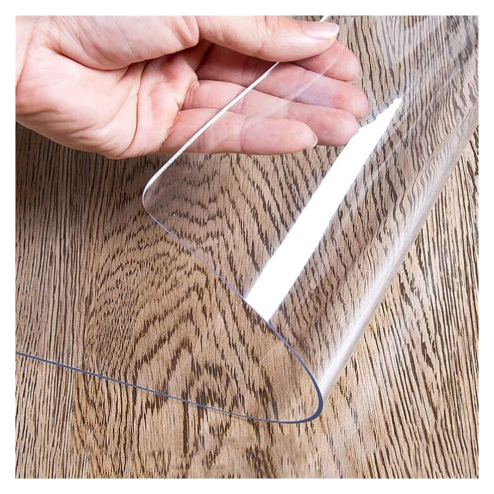 Clear Chair Mat For Carpet Nonslip Pvc Rectangular Floor Protector, 1.5/2Mm 9169991375519