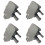 4X High Quality 5 Pin D12 MAP Gas Pressure Sensor for AEB MP48 LPG CNG Conversion Kits 1