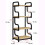 Heavy Duty 4Tier Printer Stand, Large Movable Printer Table for Under Desk Office and Home Storage 2