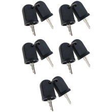 10PCS Ignition Keys Compatible for EZGO RXV G&E 611282 605946 606993