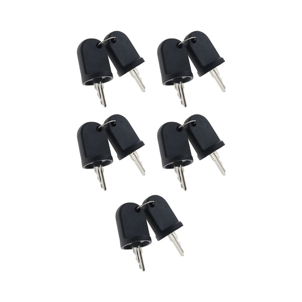 10Pcs Ignition Keys Compatible For Ezgo Rxv G&E 611282 605946 606993 6032695132432