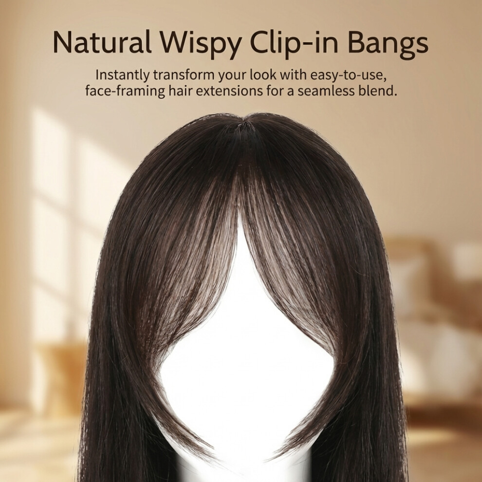 Zhouq-Outdoors (Natural Black) Women\'S French Bang Wig - Natural & Comfortable