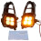 4Pcs for 2018-2020  PICANTO with Two-Way Function Daytime Running Lights Modification 3