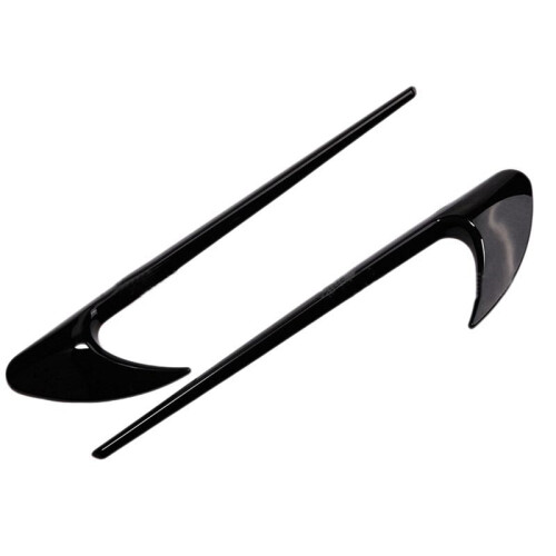 8Pcs Car Side  Trim for   E Class W213 C-Class W205 Refit E63S AMG Accessories Black 1