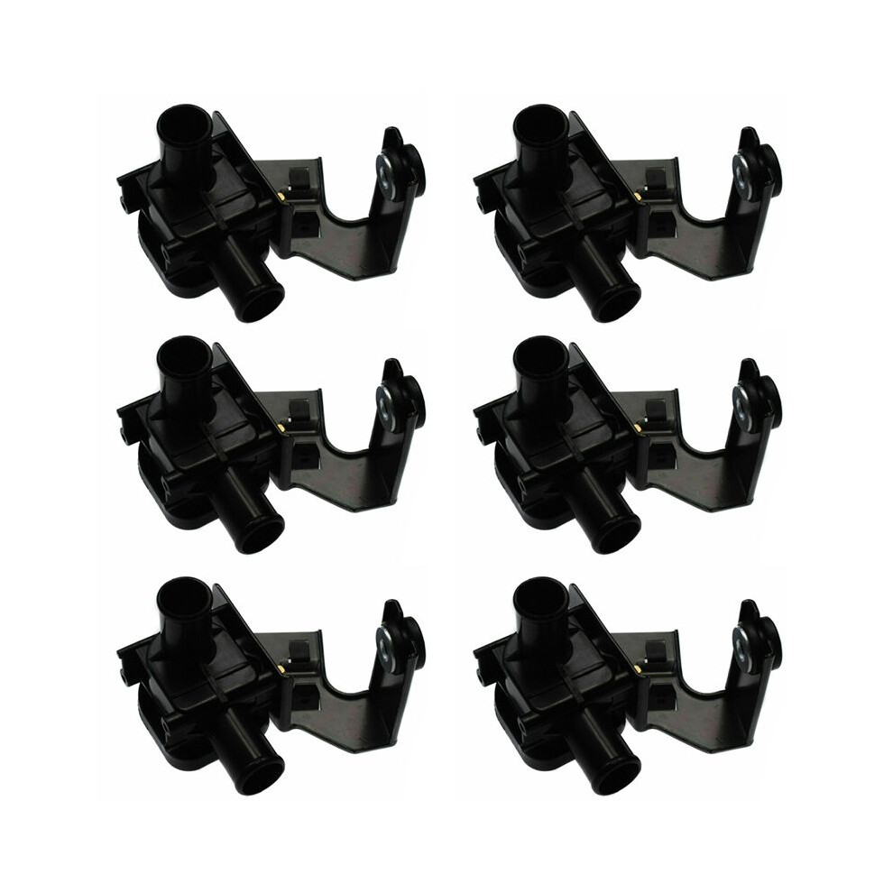 6X New Heater Control Valve For Geo Prizm 1993-1997 8724012260,87240-12260 Black 4713568457051