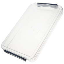 A4 File Organizer with Secure Clip Closure WearResistant Document Storage Box for Desktop Office and Students