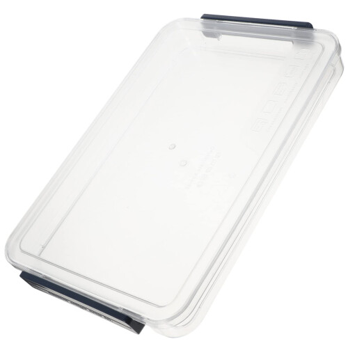 A4 File Organizer with Secure Clip Closure WearResistant Document Storage Box for Desktop Office and Students