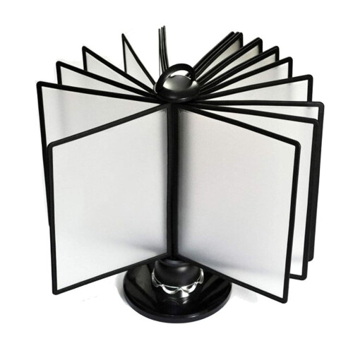 Desktop Reference System, 20 DoubleSided Panels, Rotating, A4/Letter, for Menus and  Lists