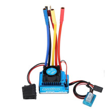 2X 1:10 Coche 120a Impermeable Sin Cepillo Esc + Detalles de Combinación de Tarjeta de Programa, para 1/10 Rc Coche