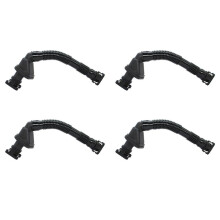 4X Kurbelgehäuse Entlüftung Schlauch 11157553949,11 15 7 553 949 für -E82 135I E9X 335I E60 535I Z4 N54 3.0L