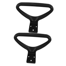 2pcs Ergonomic Office Chair Armrest Replacement Parts, Wide Durable Pads for Comfort Support and Easy Installation