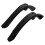 Ergonomic Office Chair Armrest Replacement, Universal Adjustable Arm Support, Durable Black Plastic 1