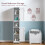 Home Discount Liano 2 Door Tallboy Bathroom Cabinet Storage Unit 2