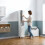 Home Discount Liano 2 Door Tallboy Bathroom Cabinet Storage Unit 3