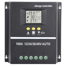 Dual MPPT Solar Charge Controller for PV Systems, ABS Housing Regulator with Dual Panel Inputs