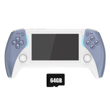 PROJECT X PRO Handheld Video Game Console 64G+15000 Games 4.3-Inch Display 3D Stereo Sound Support 20+Simulators A