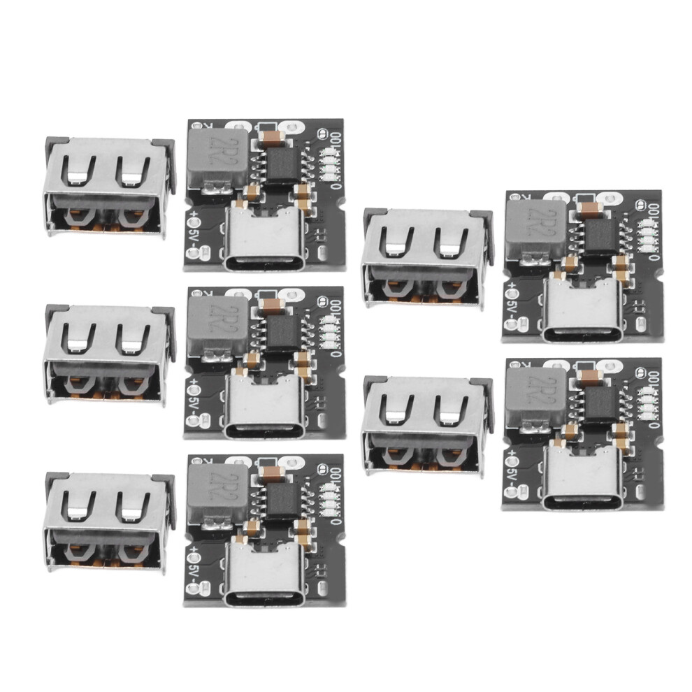 5Pcs 5V 2A Charge Discharge Modules Type C Usb-A Battery Charger Board 7661389692137