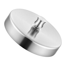 Adjustable Stainless Steel Burger Press with Ergonomic Easy Press for Consistent Patty Shape and Quick Clean