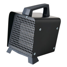 Adam Thermix 2kW Portable PTC fan heater in black