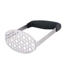 Garlic Press and Potato Ricer Stainless Steel with Ergonomic Grip Foldable Dishwasher Safe