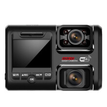 4K 2160P Front Cabin Dual Dash Cam Built in WiFi GPS for Cars Taxi, Car DVR Driving Recorder Parking Monitor Camera