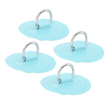 4pcs Mint Green PVC D Ring Patch for Inflatable Boats 8cm Diameter
