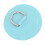 4pcs Mint Green PVC D Ring Patch for Inflatable Boats 8cm Diameter 11