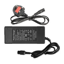 42V 2A Elektroroller-Ladegerät, Akku-Netzteil für M365 Elektroroller-Zubehör, UK-Stecker