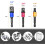 2set Flexible Drill Extension Hex Shank Drill Nut Driver Bit Set, 6Pcs Universal Socket Adapter Set, Screwdriver Bit Set 3