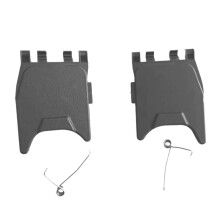 1Pair Rear Trunk Hinge Guard Plate Cover 673003763 673003775 for  Quattroporte M156 14-21 Door Guards Trim Caps