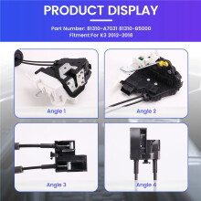 Left Front Door Manual Lock Assembly 81310-A7031 81310-B5000 for K3 12-18 LHD Door Actuator Motor 81310A7031