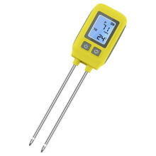 Soil Moisture Meter 4in1 Digital LCD Soil Tester with Nutrient Detection and Temperature Sensor