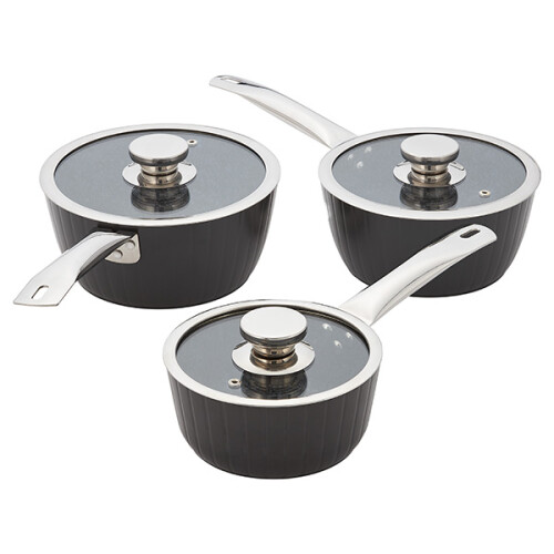 Judge Judge Evertough Non-Stick 3 Piece Saucepan Set